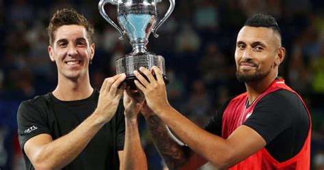 Men's doubles: Kokkinakis, Kyrgios finish wild ride .